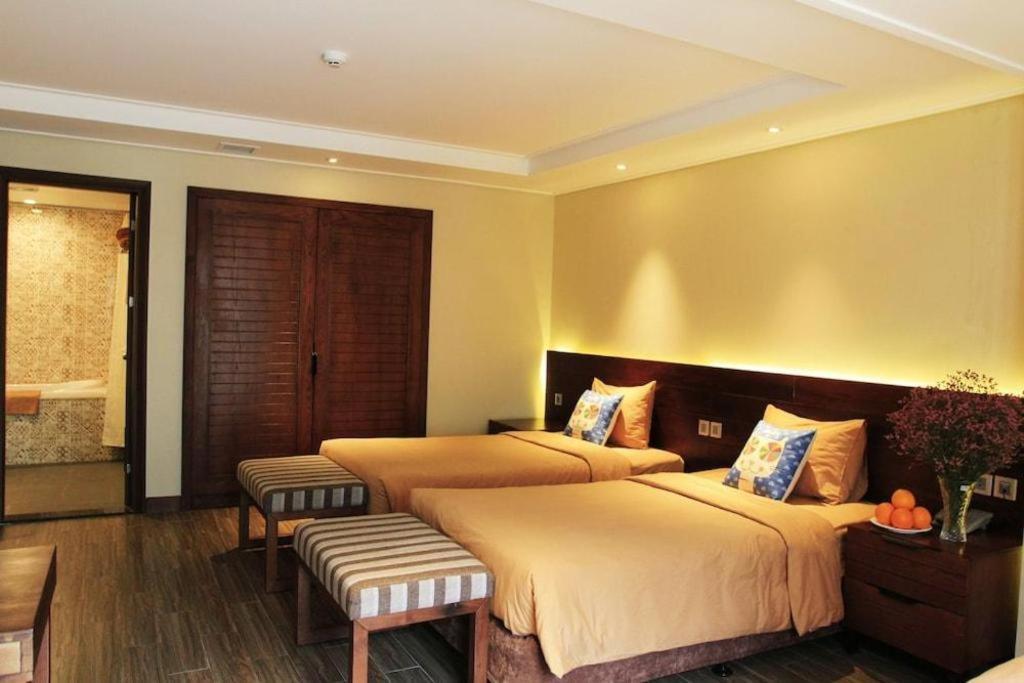 Thang Loi Tam Dao Hotel Esterno foto