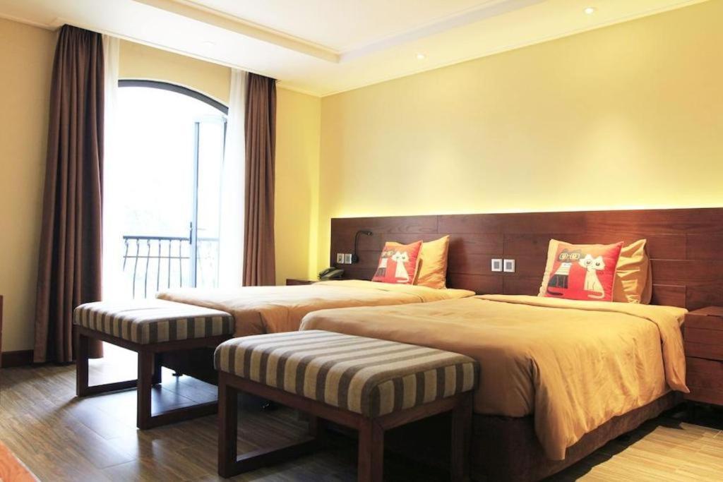 Thang Loi Tam Dao Hotel Esterno foto
