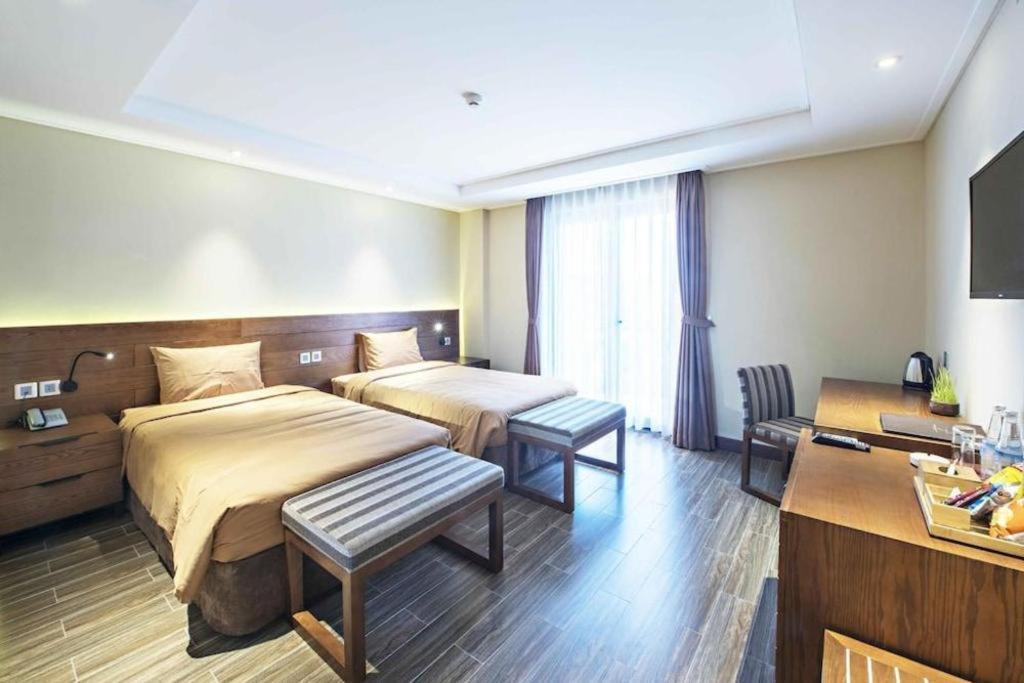 Thang Loi Tam Dao Hotel Esterno foto