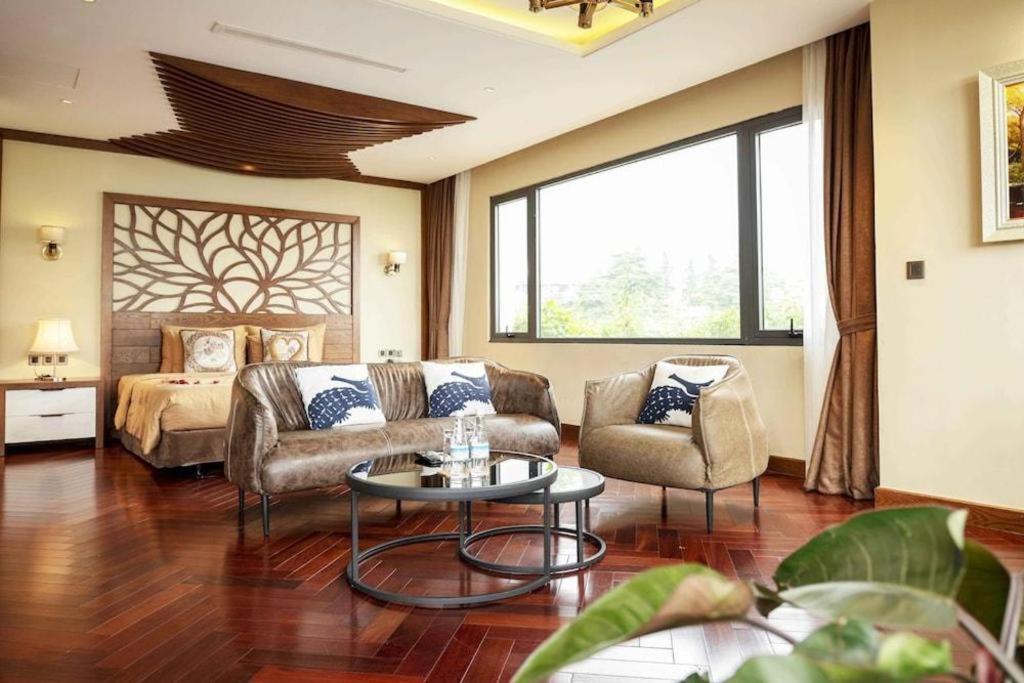 Thang Loi Tam Dao Hotel Esterno foto